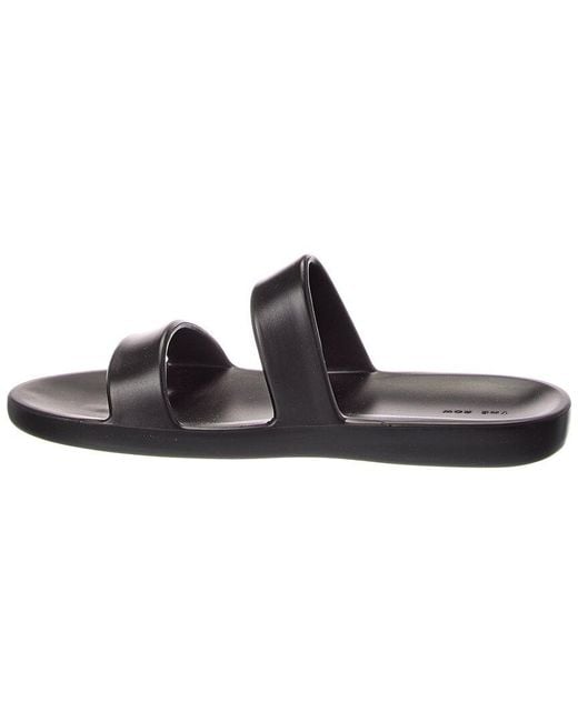 The Row Black Foam Sandal