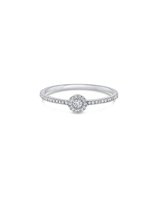 Sabrina Designs White 14K 0.12 Ct. Tw. Diamond Stackable Ring
