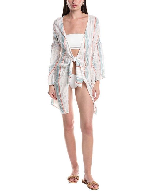 Becca White Radiance V-Neck Tunic