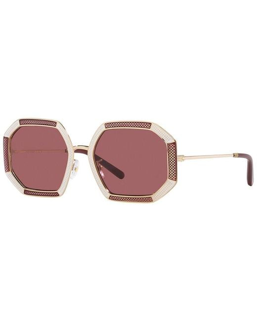 Tory Burch Pink Ty6102 52mm Sunglasses