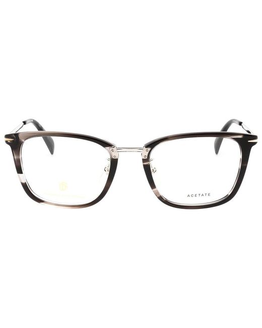 David Beckham Gray Db 7060/F 53Mm Optical Frames