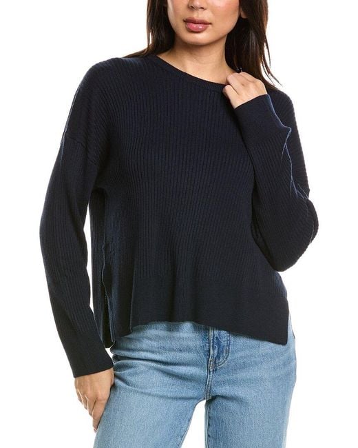 Splendid Black Frankie Cashmere-Blend Sweater
