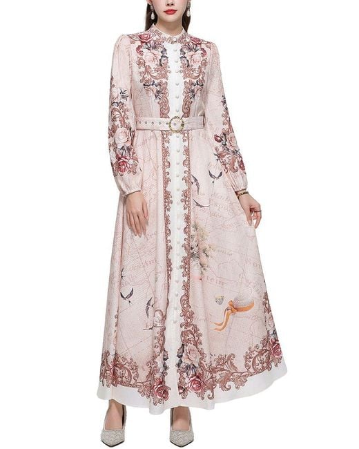 Kaimilan Pink Maxi Dress