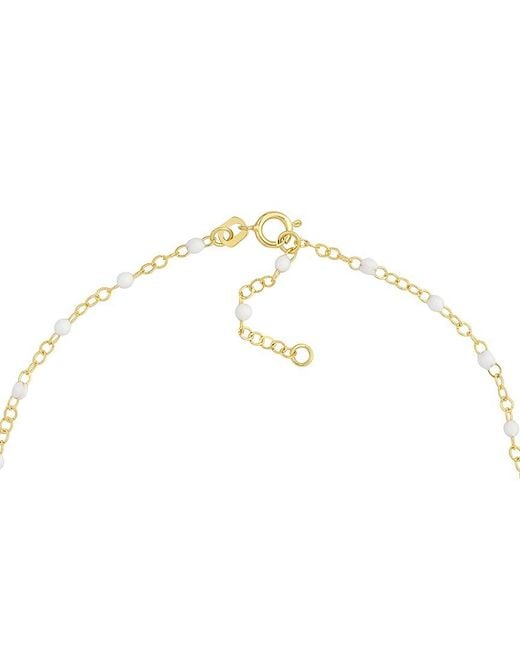 HAWLEY ST Metallic 14K Piatto Bracelet