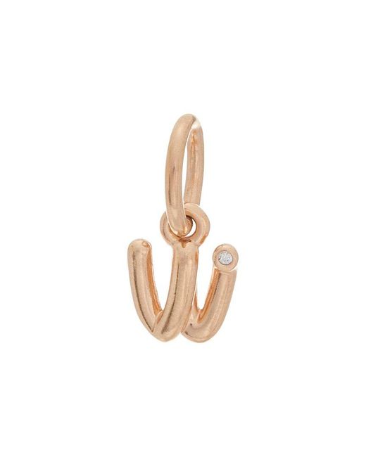 Pandora White Moments 14K Rose Plated Cz Dangle Charm