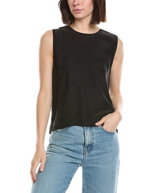 ATM Black Silk Muscle T-Shirt