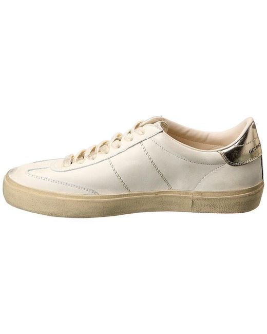 Golden Goose Deluxe Brand White Soul-star Leather Sneaker for men