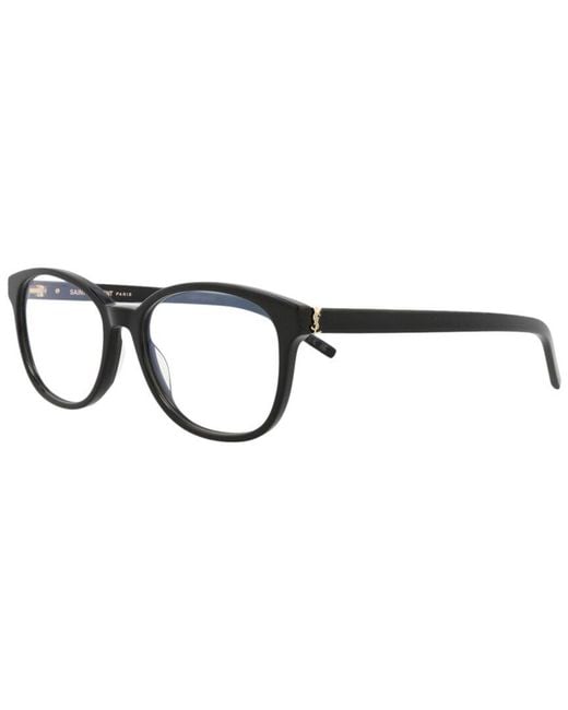 Saint Laurent Black Slm113 54Mm Optical Frames