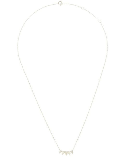 By Adina Eden White 14K 0.80 Ct. Tw. Lab-Grown Diamond Necklace