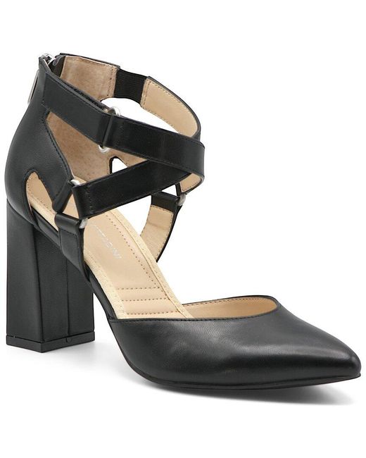 Adrienne Vittadini Black Netri Pump