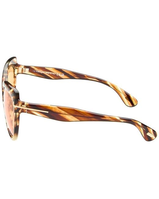 Tom Ford Natural Beatrice 65Mm Sunglasses