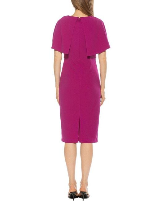 Alexia Admor Red Noor Sheath Dress