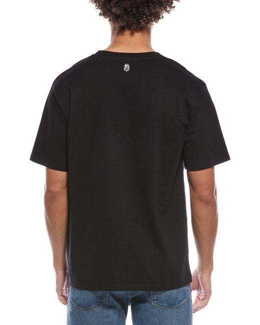 Vilebrequin Black Heavy Knit T-Shirt for men