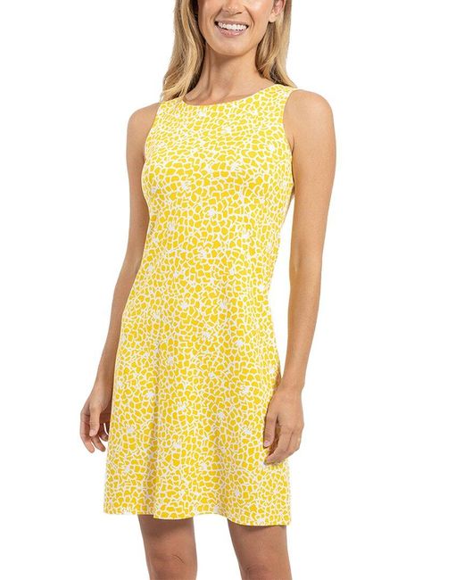 Jude Connally Yellow Beth Tank Dress