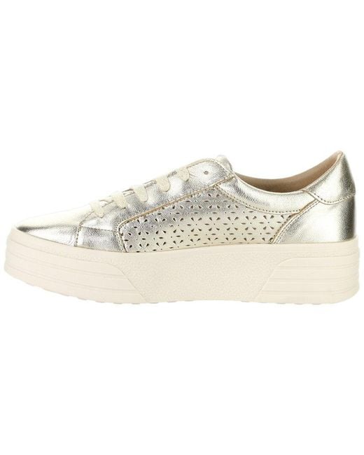 Bos. & Co. White Bos. & Co. Lotta Leather Sneaker