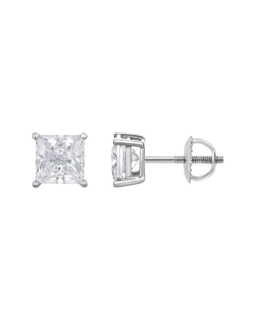 Lab Grown Diamonds White 2.00 Ct. Tw. Lab-Grown Diamond Stud Earrings