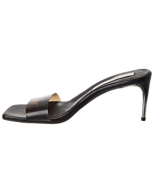 Stella McCartney Metallic Logo Sandal