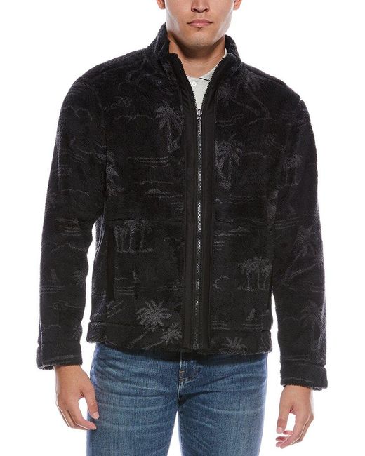 Tommy Bahama Black Twilight Shore Reversible Jacket for men