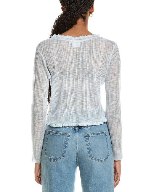 Ichi Blue Ihbulac Cardigan