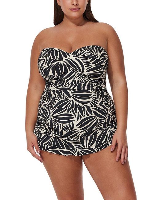 Gottex Black Swim Dress One Piece