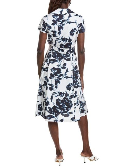 Joseph Ribkoff Blue Midi Dress