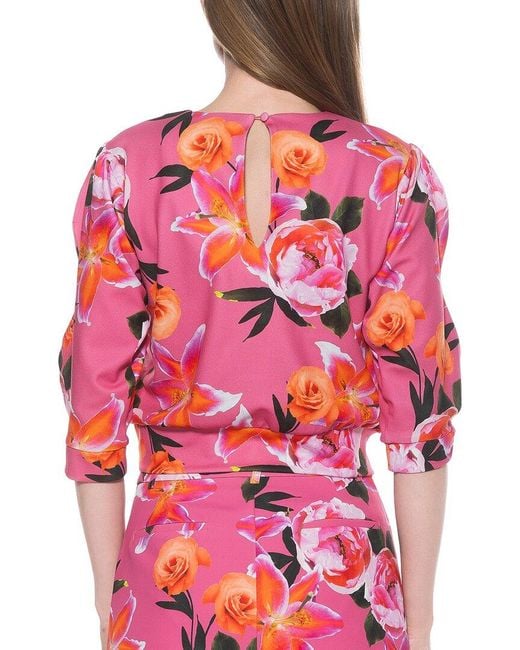 Alexia Admor Red Bebe Top
