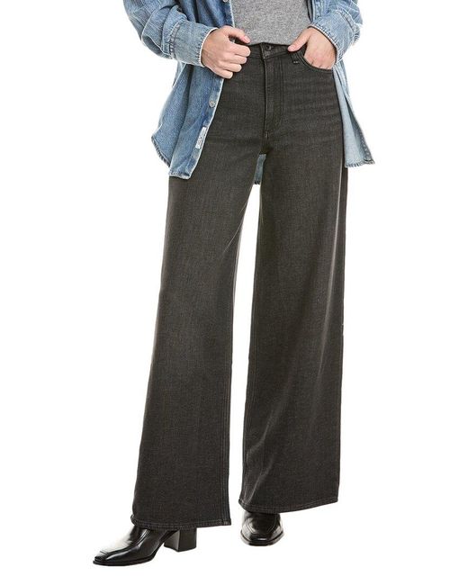Rag & Bone Gray Serena Washed Full-Length Jean