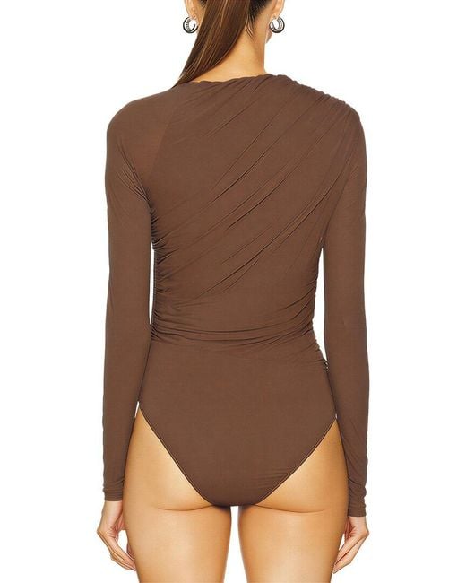 Adele Berto Brown Bodysuit