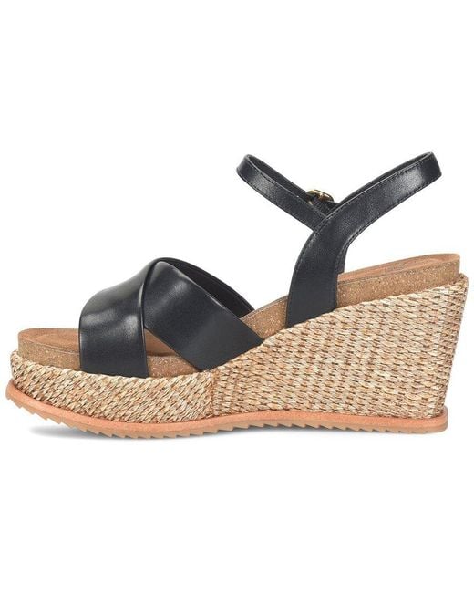 Söfft Blue Diana Leather Sandal