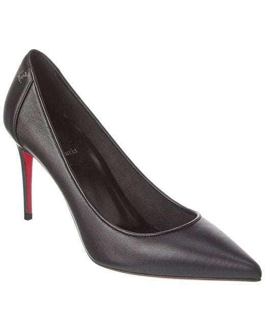 Christian Louboutin Metallic Sporty Kate 85 Leather Pump