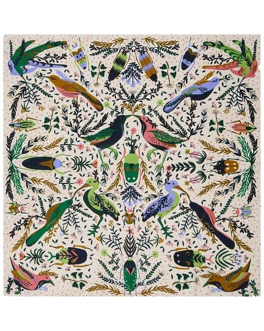 Saachi Multicolor Birds & Insects Bandana