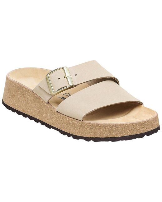 Birkenstock White Almina Leather Sandal