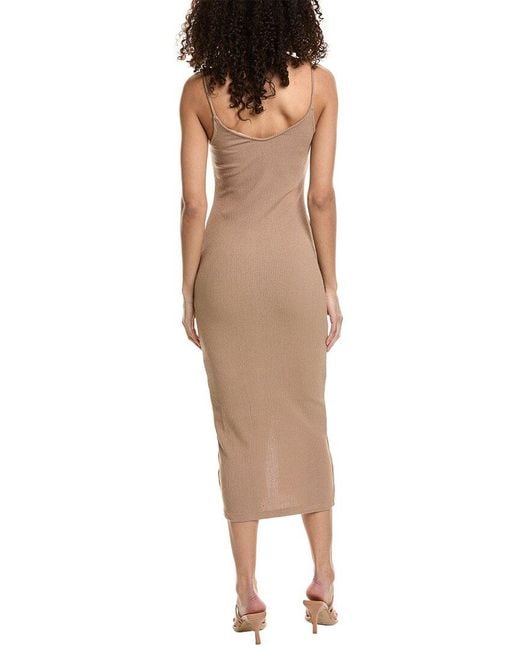 Project Social T Natural Lucia Snap Front Tank Dress