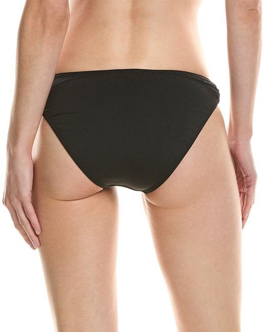 Carmen Marc Valvo Black Bikini Bottom
