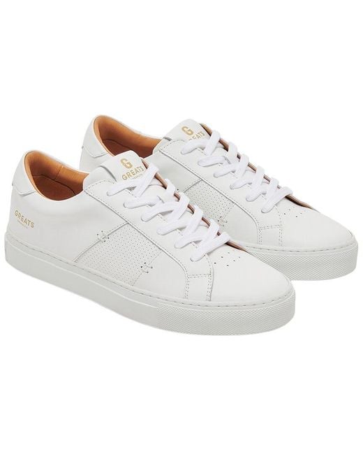 GREATS White Royale 2.0 Leather Sneaker