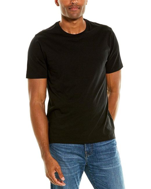 Vince Black Basic T-shirt for men