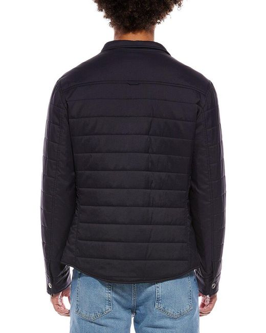 Brunello Cucinelli Blue Quilted Jacket for men