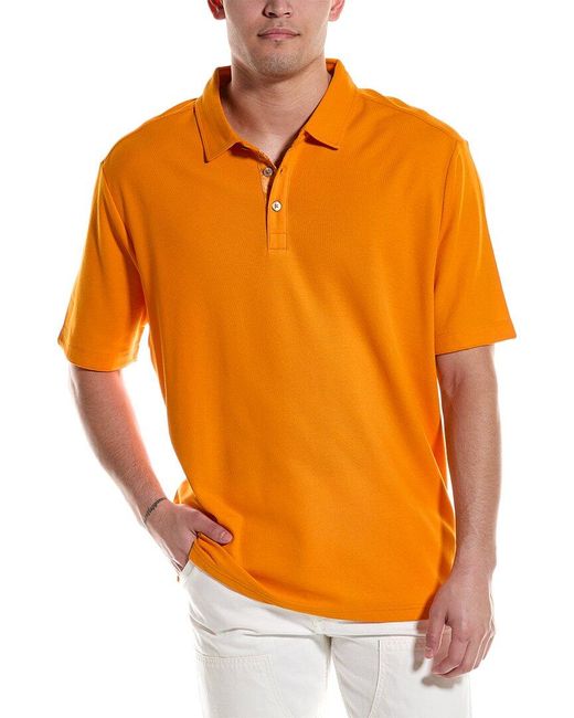 Tommy Bahama Orange Sport Limited Edition 5 O'clock Polo Shirt for men