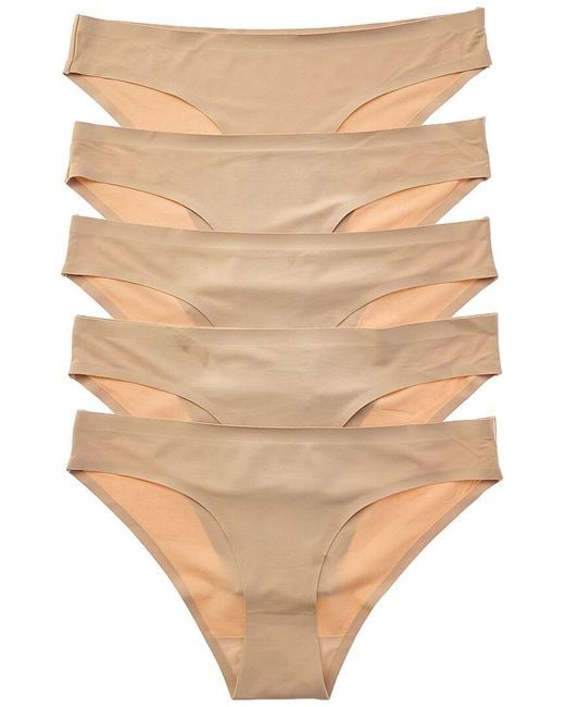 Honeydew Intimates Natural Set Of 5 Skins Hipster Panty