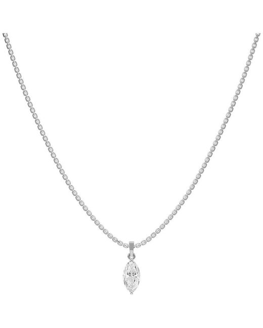 Lab Grown Diamonds Metallic 1.00 Ct. Tw. Lab-Grown Diamond Necklace