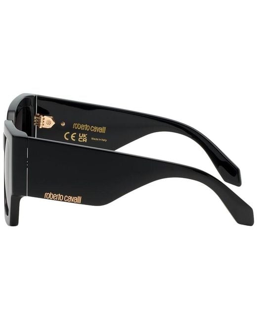 Roberto Cavalli Black 54Mm Sunglasses