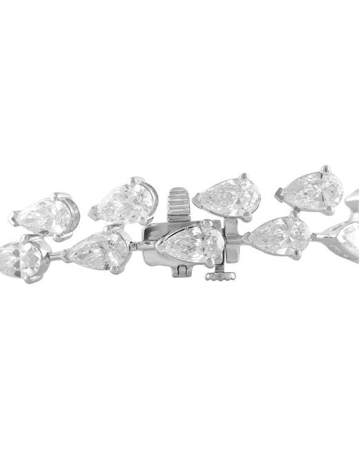 Lab Grown Diamonds White 14K 13.50 Ct. Tw. Lab-Grown Diamond Fashion Bracelet