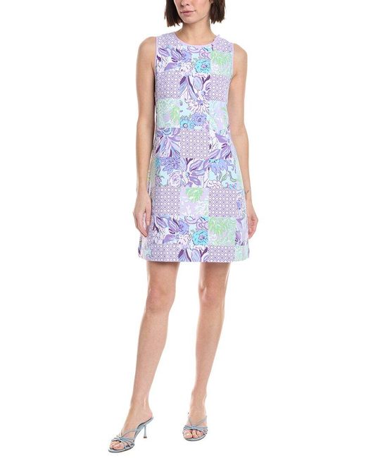 Lilly Pulitzer Blue Julienne Shift Dress