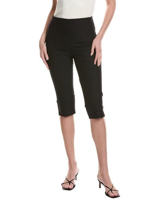 Theory Black Casual Capri Pant