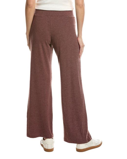 Michael Stars Brown Jones Wide Leg Pant
