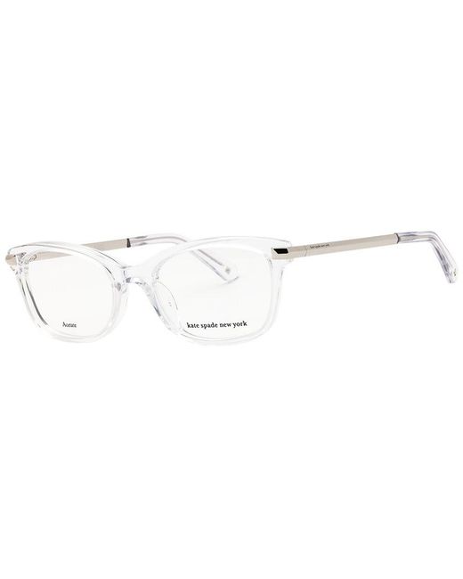 Kate Spade White Vicenza 48Mm Optical Frames