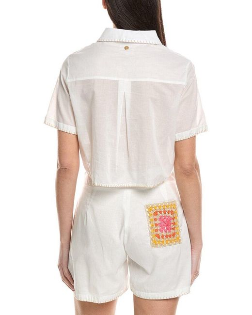 Palmacea White Amalia Shirt