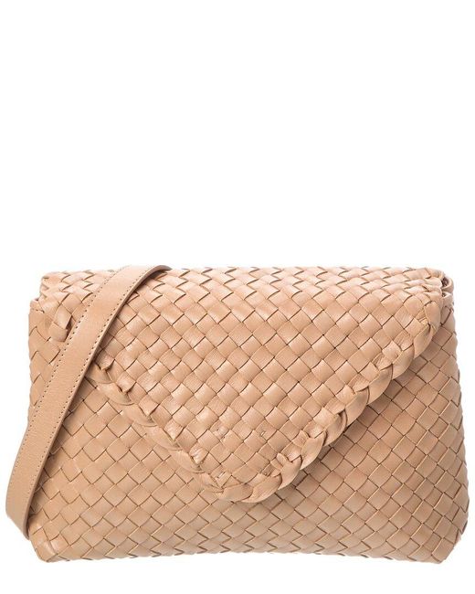 Rafe New York Brown Jamie Leather Crossbody