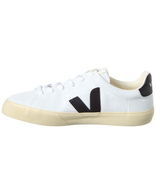Veja White Campo Canvas Sneaker for men