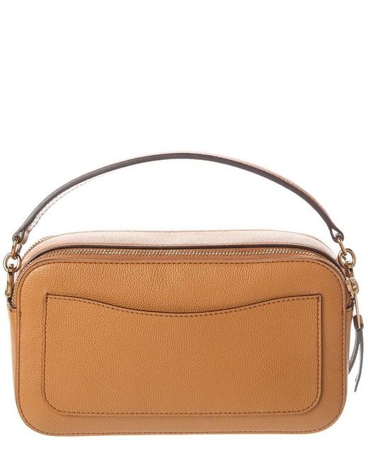 Tod's Brown T Timeless Mini Leather Camera Bag